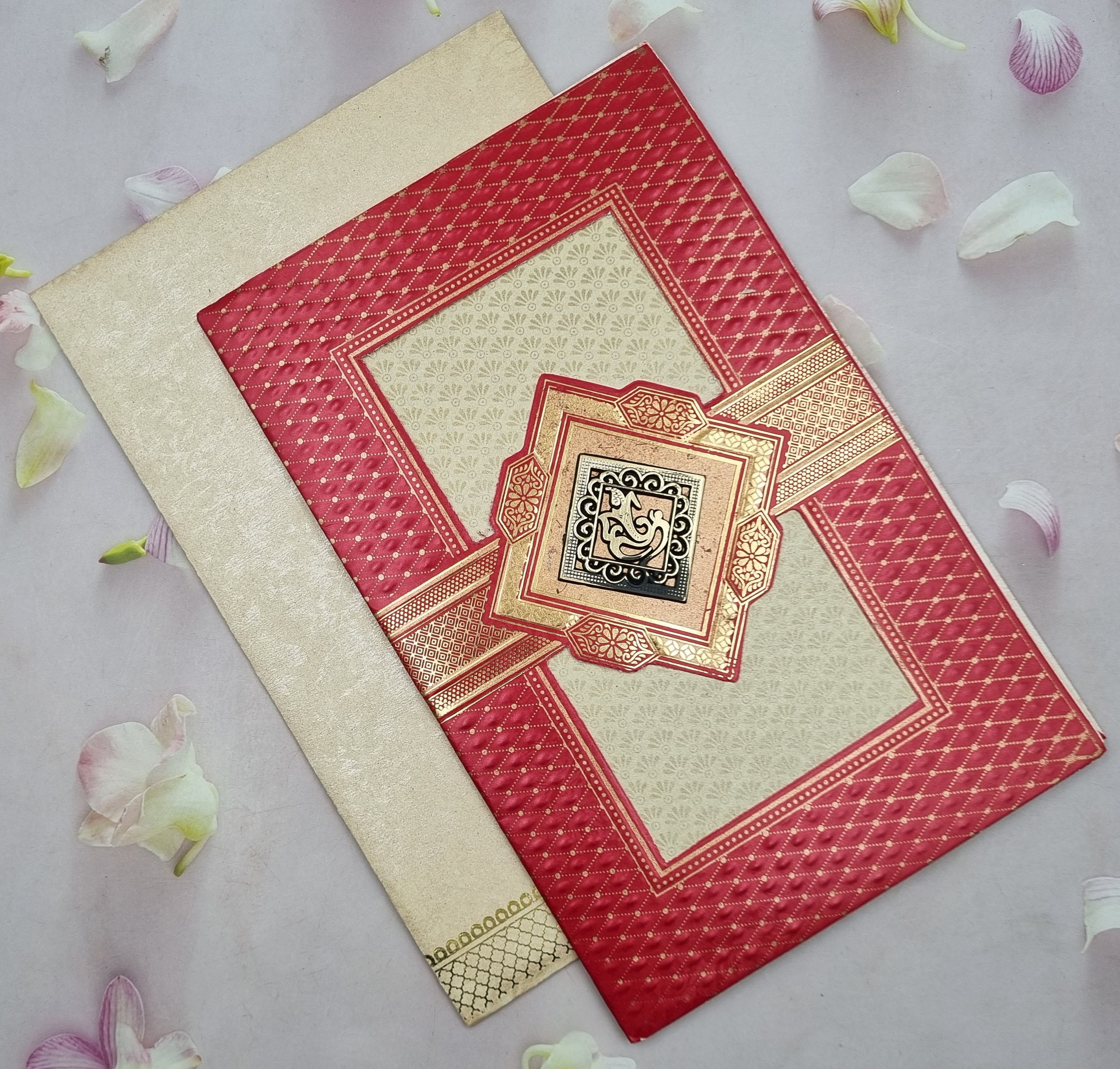 Traditional Wedding Invitation Card