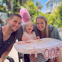Rainbow Baby First Birthday