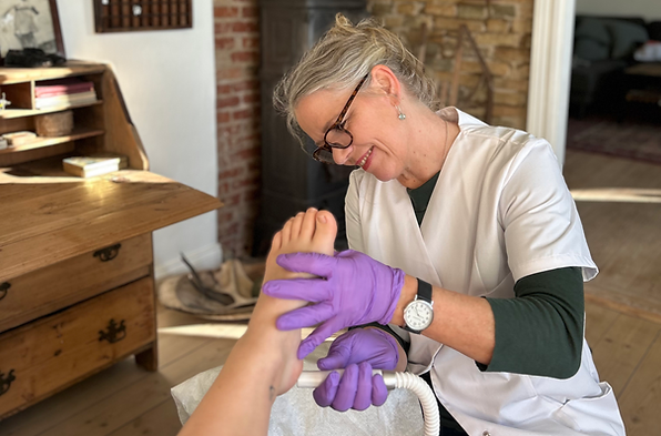 Fodbehandling i hjemmet