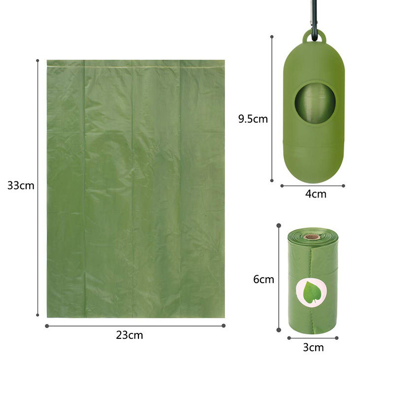 サムネイル： 16 Rolls Biodegradable Dog Poop Bags