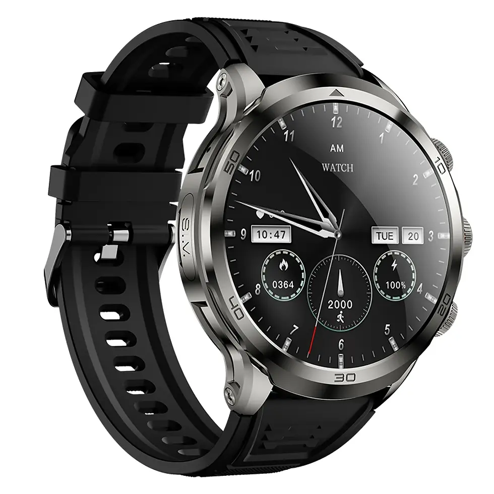 Miniatură: H19 4G Sim Card Smart Watch 3+32GB Memory 1.95inch 19