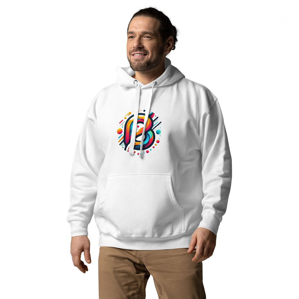 थंबनेल: Unisex Hoodie- PB Logo