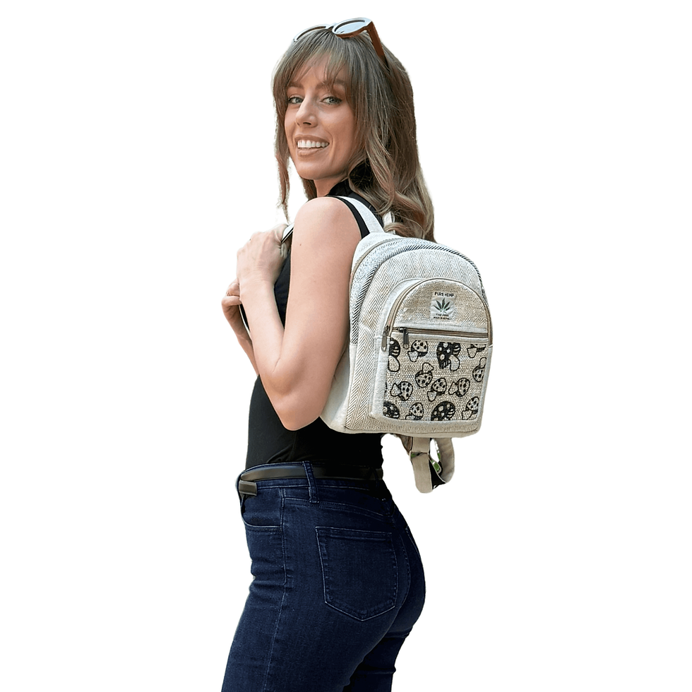 Thumbnail: Kathmandu Collection Mini Hemp Mushroom Backpack