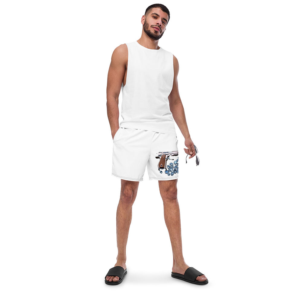 Миниатюра: All-Over Print Recycled G&D Swim Trunks