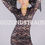 थंबनेल: Sekna V-Cut Floral Lace Maxi Dress Black
