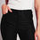 Миниатюра: Stretch Faux Leather Flare Pants - High-Waisted Black Women's Trousers