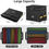 Миниатюра: File Box,Fireproof Document Box,with Lock,2 Layer Water-resistant