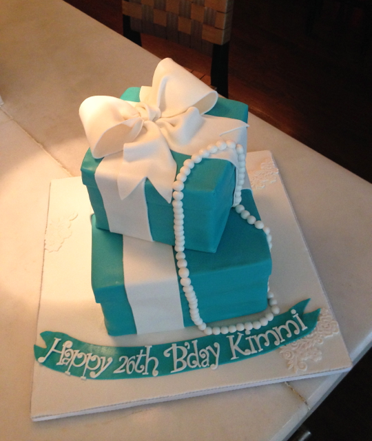 Carved Gift Boxes cake