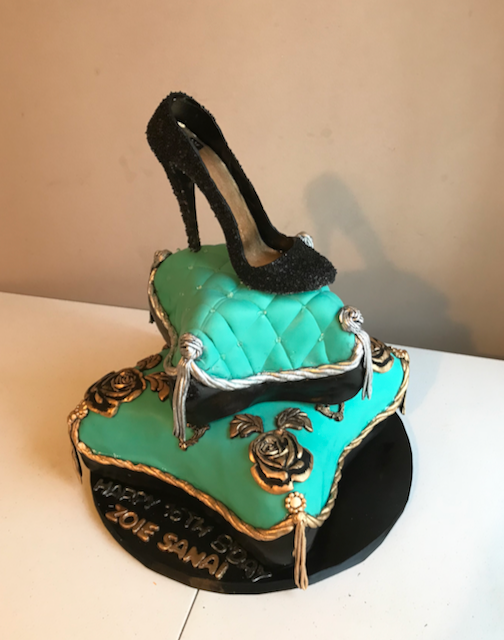Sugar High Heel, Black Pump