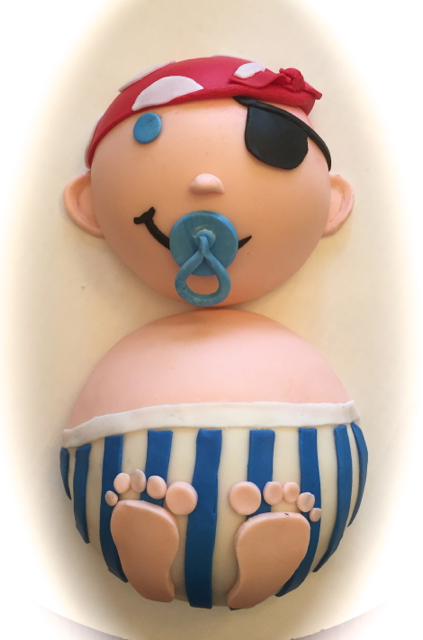 Birthday or Baby Shower Pirate