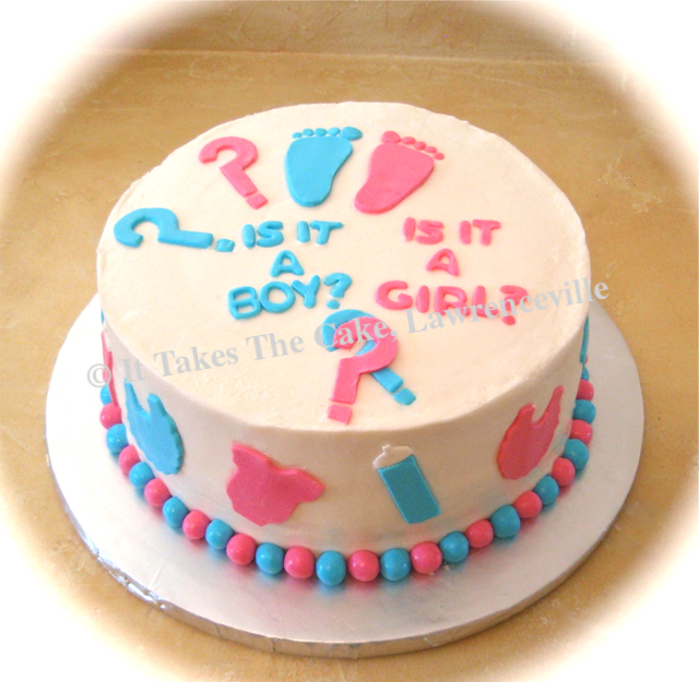 Gender Reveal Foot Prints