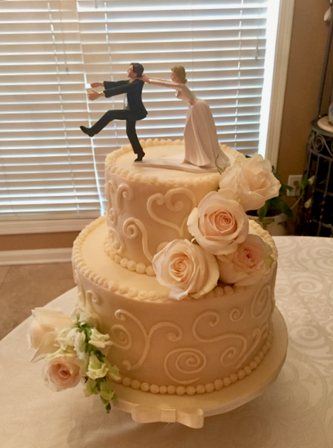 #Buttercreamweddingcake