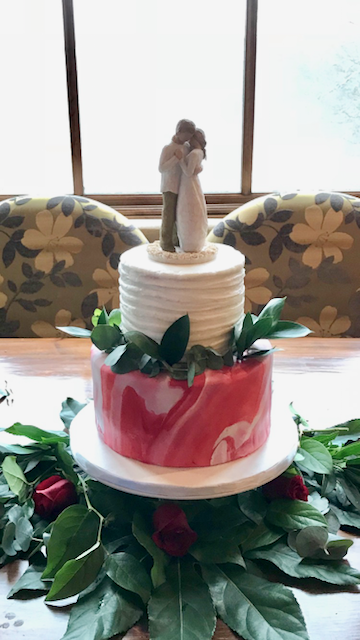 #marbledweddingcake