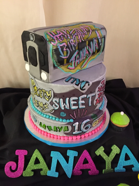 Graffiti Cake