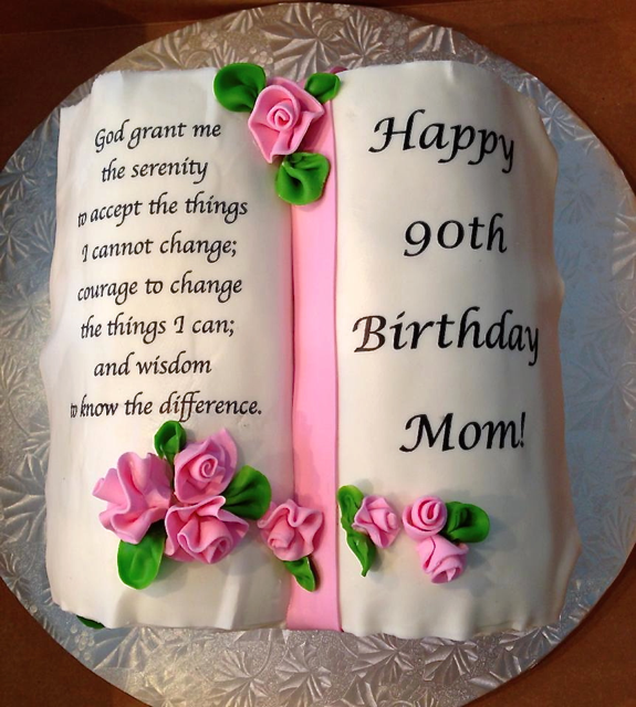 Carved Bible Cake