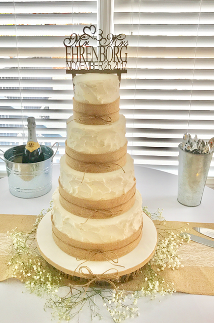 #buttercreamicedweddingcake