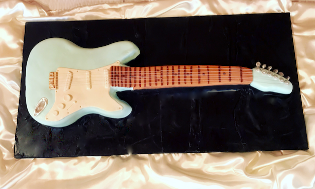Electric Guitar Cake