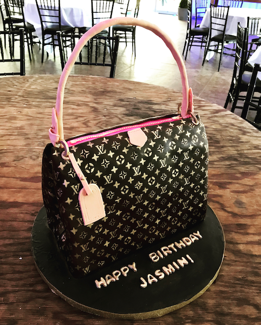Carved Purse Cake