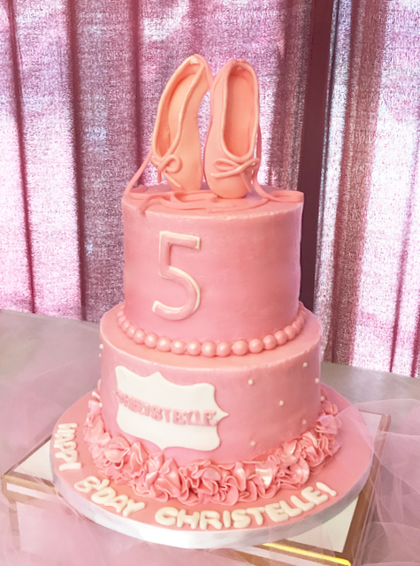 #balletcake #toeshoescake