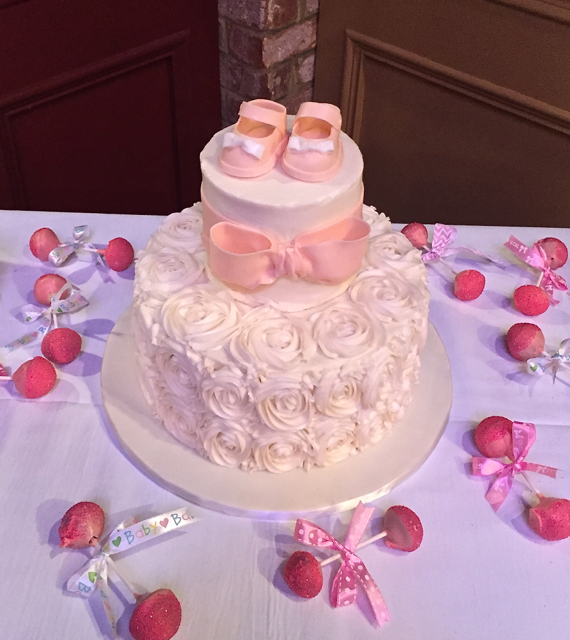 Baby Shower, Rosettes & Booties