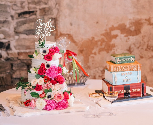 Wedding & Groom's Cakes