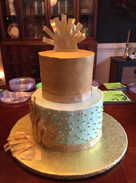 Wedding Cake Gold Wafer Paper.png