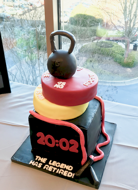 #crossfitcake #workoutcake
