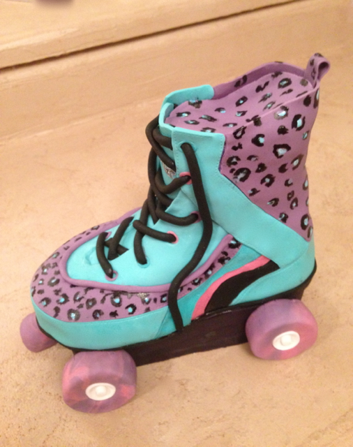 Carved Cake Roller Skate