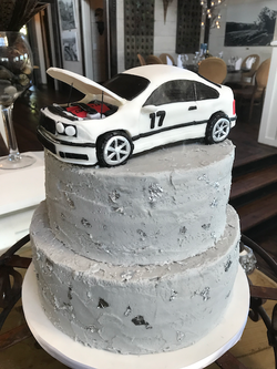Carved Car Cake