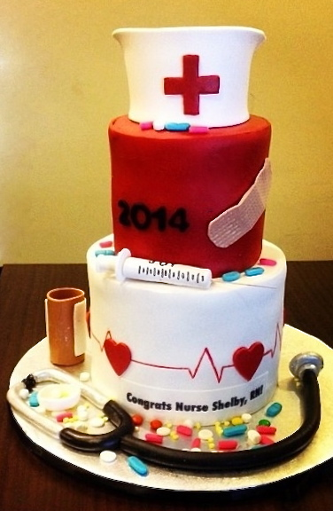 Graduation Nursing cake