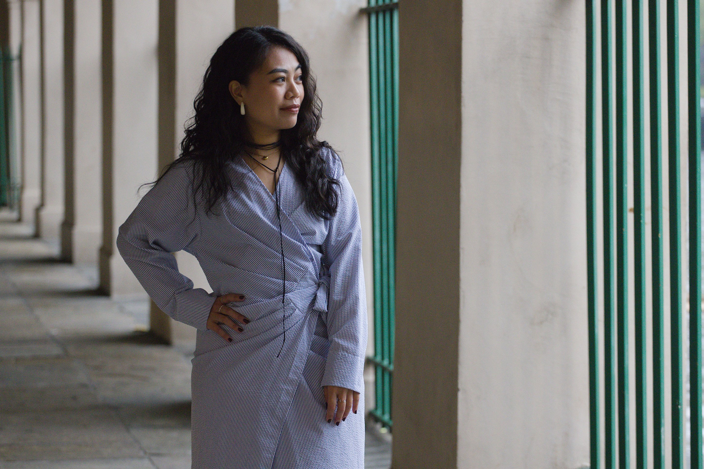 The Helene Wrap Dress