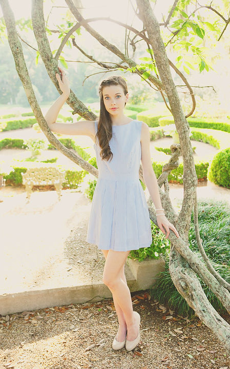 seersucker dress