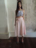 Thumbnail: The Missy Full Wrap Skirt in Midi