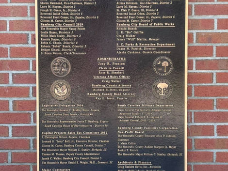 Memorial Plaque