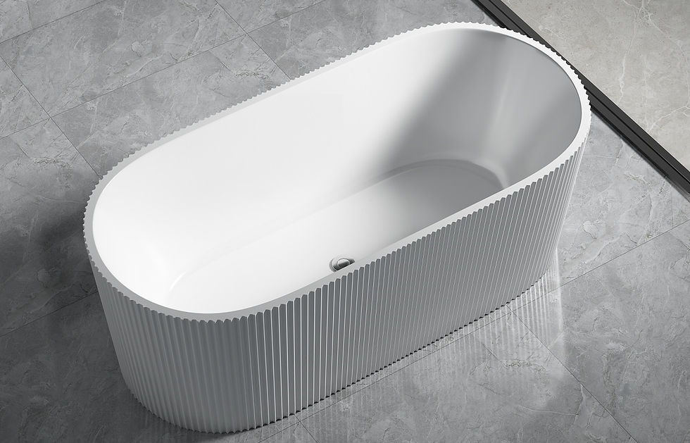 Thumbnail: ARCO Fluted Freestanding Bath
