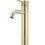 Thumbnail: Round Tall Curved Basin Mixer -Brushed Bronze