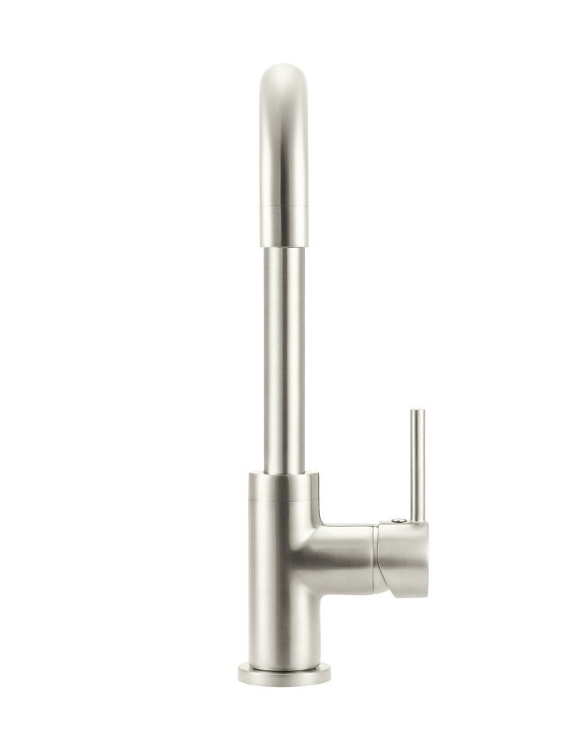 Thumbnail: Round Mixer Tap - Brushed Nickel