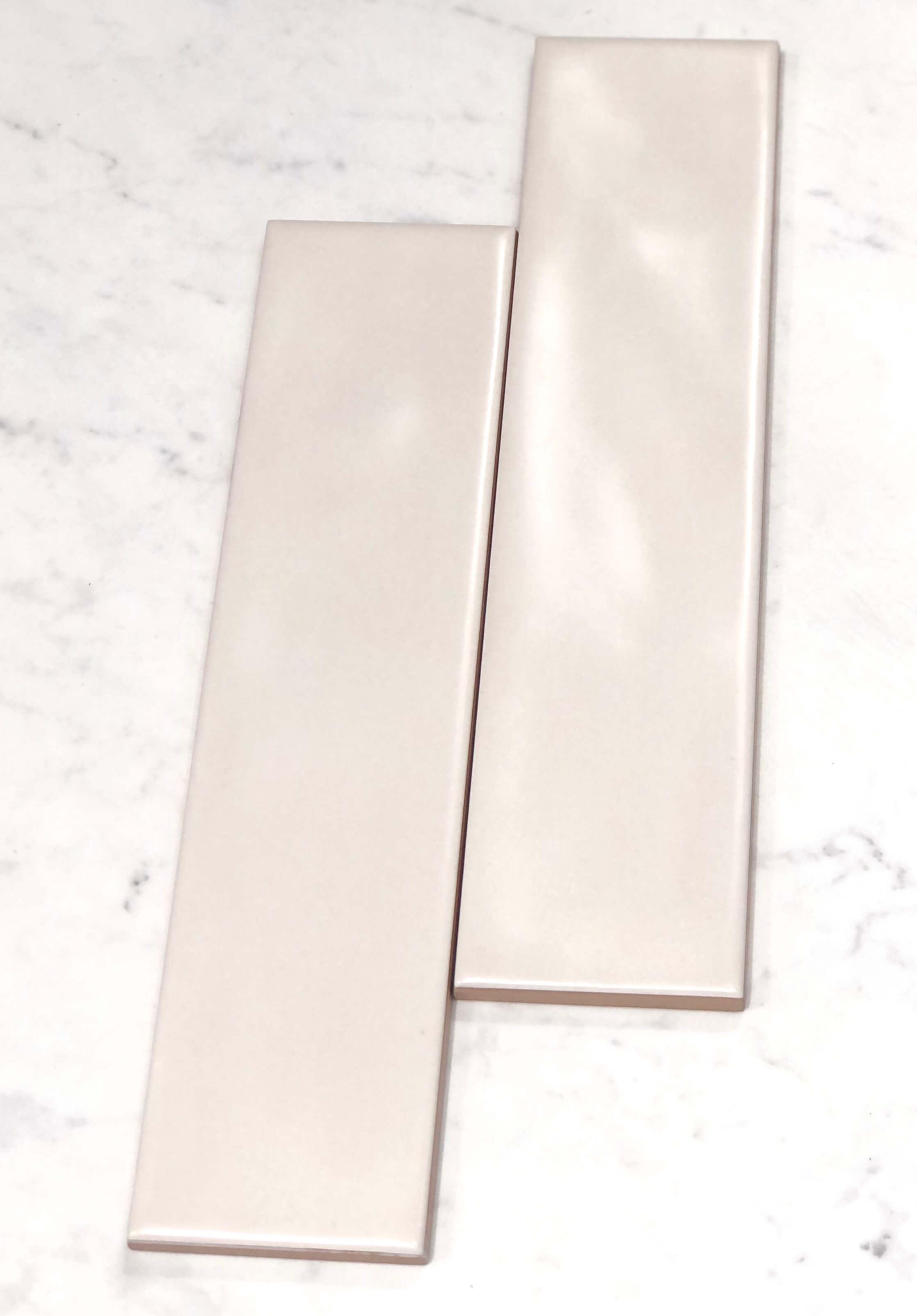 Bondi Bone Satin Textured Subway Tile