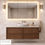 Thumbnail: ELLIE Wall Hung Plywood Vanity – Walnut