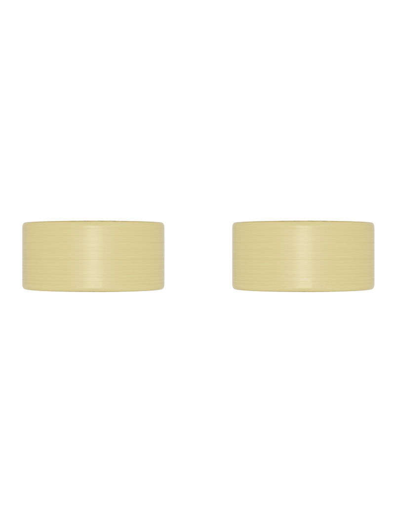 Thumbnail: Circular Wall Taps - Brushed Bronze