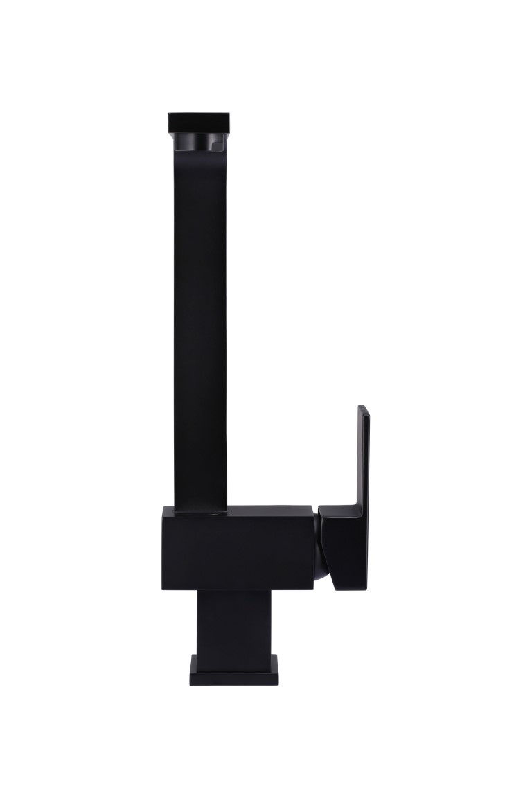Thumbnail: Square Mixer Tap in Matt Black