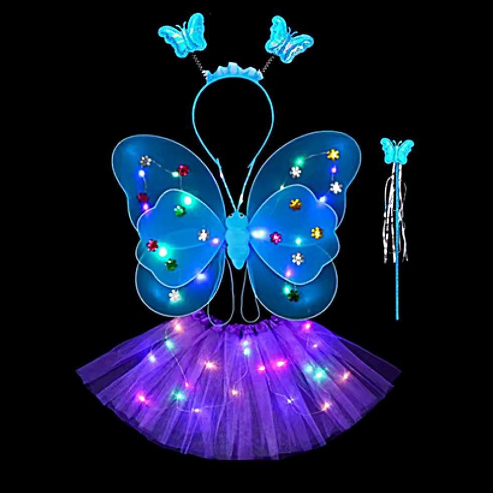Thumbnail: Fantasy Glow Angel Wings Set