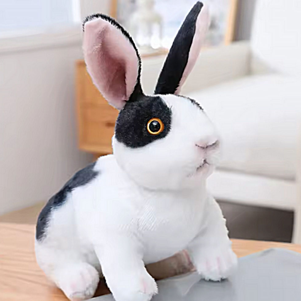 Thumbnail: Lifesize Plush Bunny Buddy
