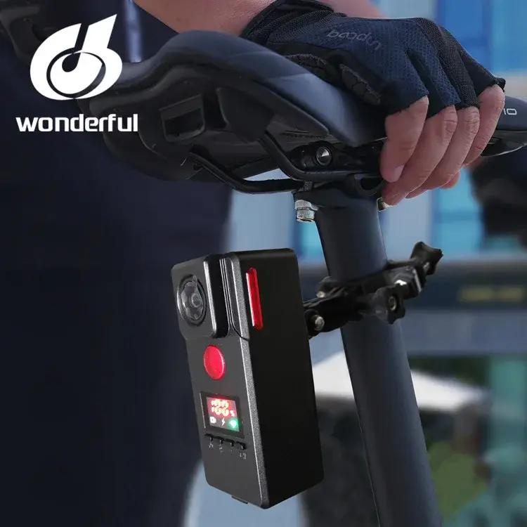 Thumbnail: HD Camera and LED Bike Light for Safe