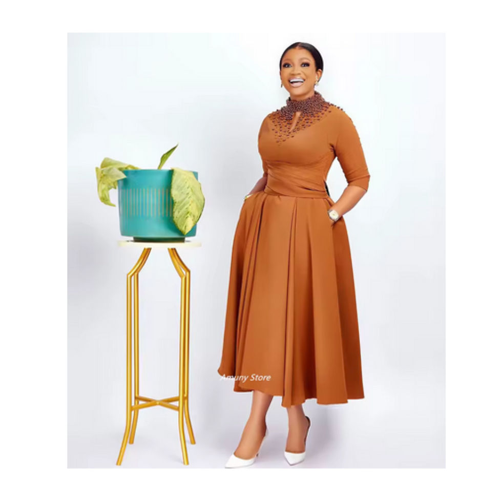 Afro-Chic Evening Gowns