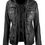 Thumbnail: Annalise Leather Moto Jacket