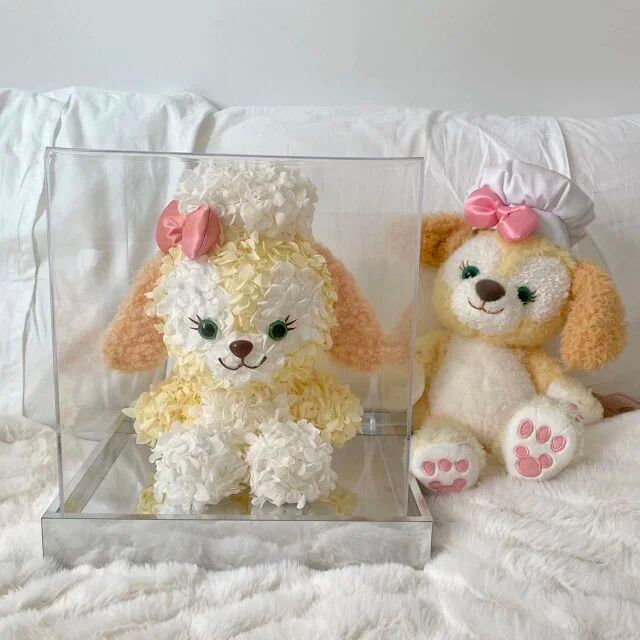Thumbnail: Butter Cookie Preserved Flower Doll Gift Box