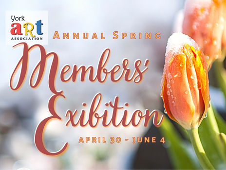 Announcing the Annual Spring Members' Exhibition