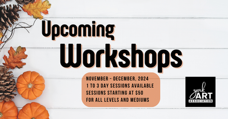 YAA Announces Fall Workshops