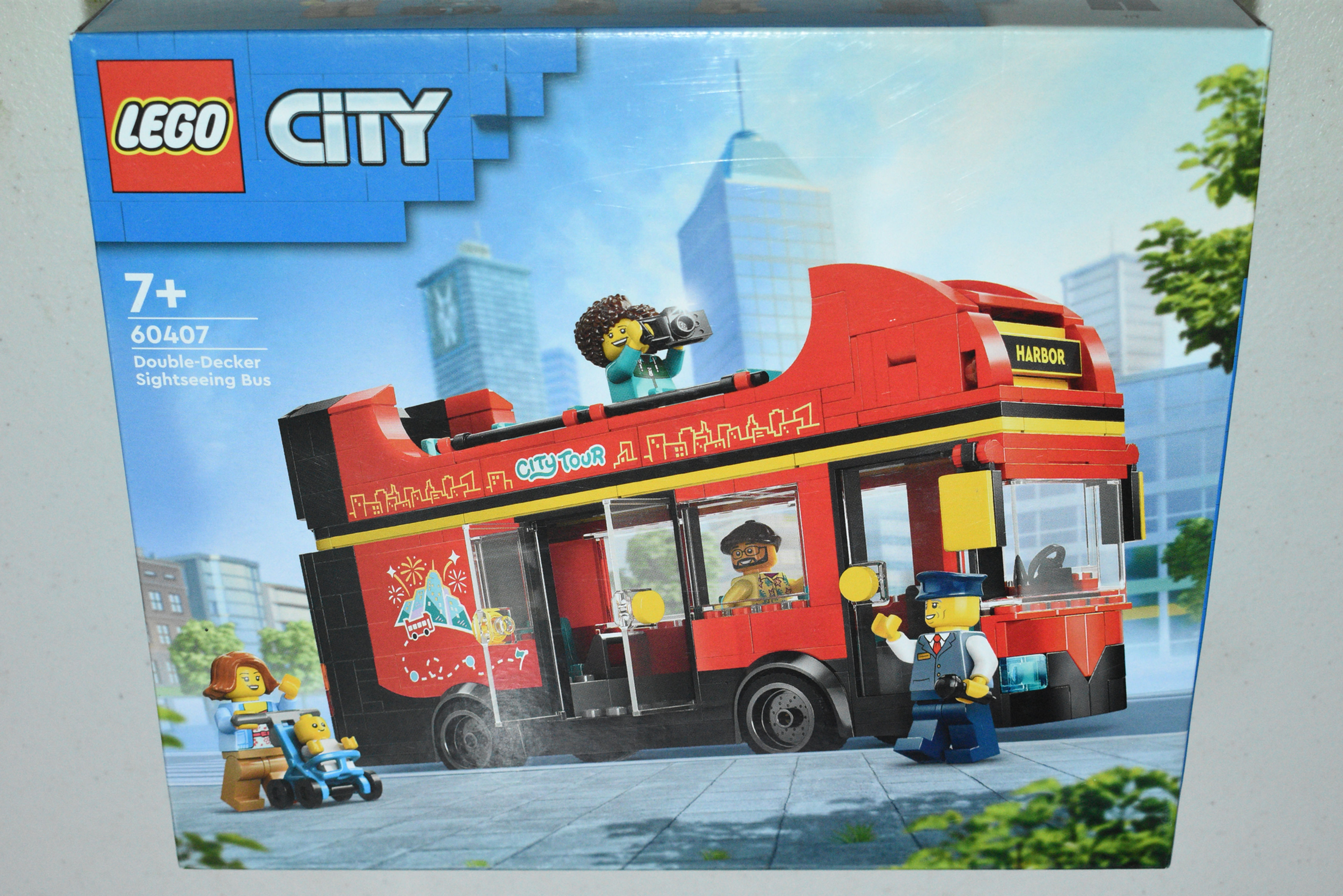 LEGO City 60407 Red Double-Decker Sightseeing from ToyHarmony